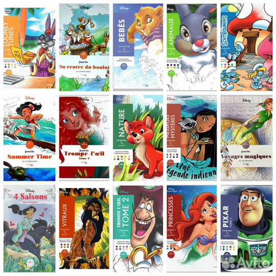 Disney раскраска