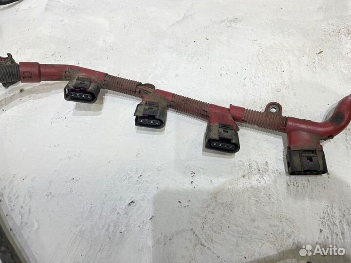Проводка двс передняя Audi A8 седан BFM 2006
