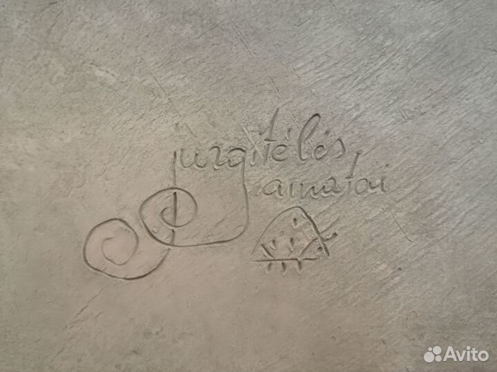 Тарелка для сыра и масла, ручная работа Литва