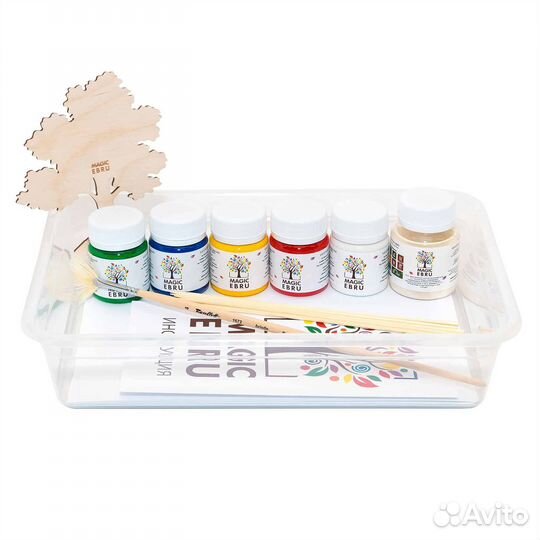 Набор красок эбру 