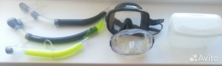 Маски и трубки для подводного плавания