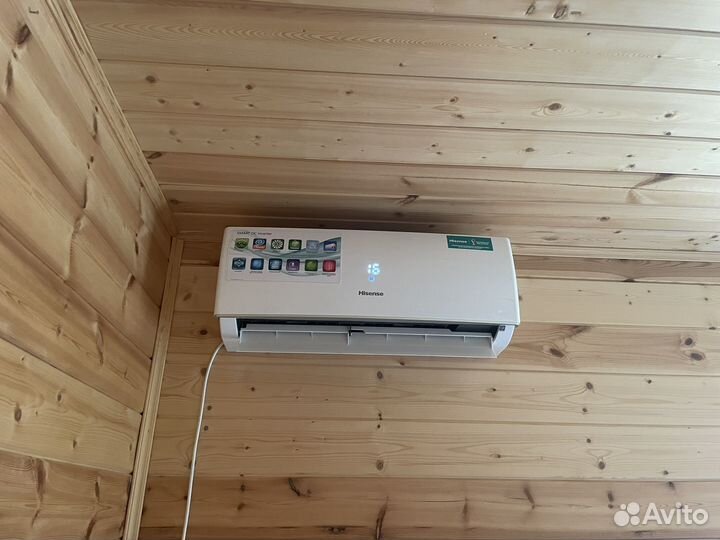 Установка кондиционера.Закладка трассы