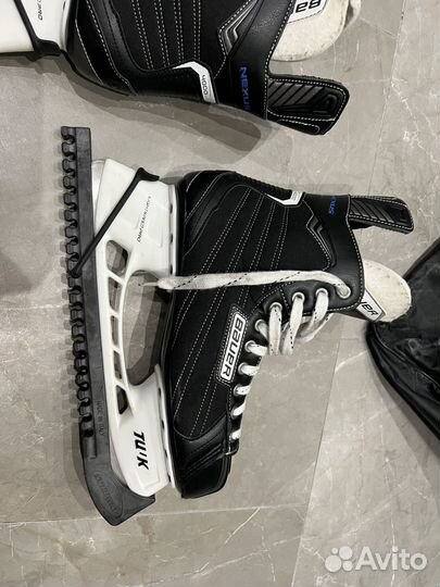 Хоккейные коньки bauer nexus 47 р