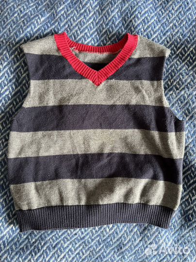 Рубашки и жилет для мальчика GAP, H&M, MC 98 см