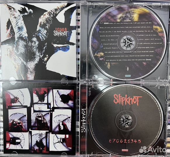 Музыкальные cd диски Slipknot