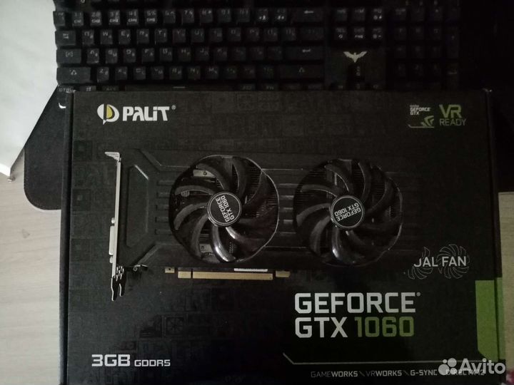 Видеокарта gtx 1060 3gb