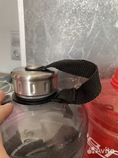 Бутылки спортивные для воды/протеина 2,2л 2шт