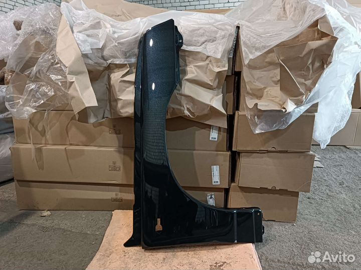 Крыло 2110 правое графитовый металлик (млечка)