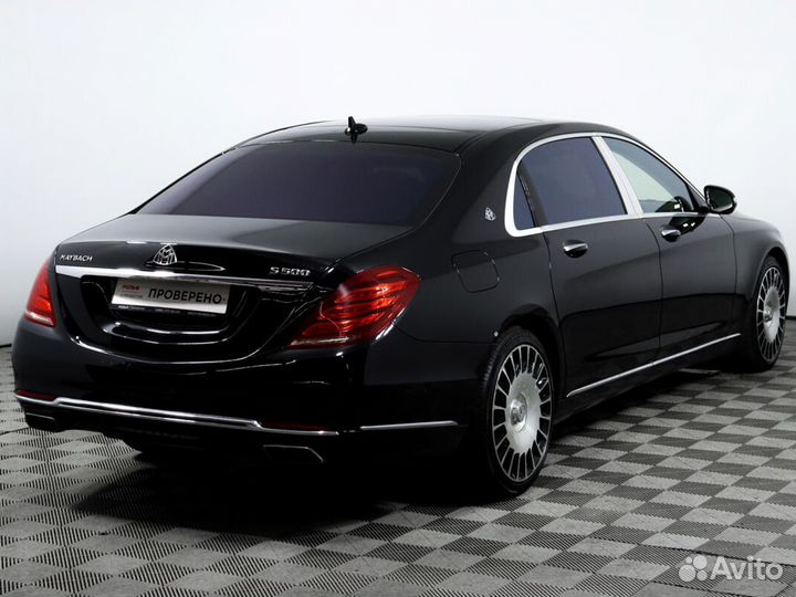 Mercedes-Benz Maybach S-класс 4.7 AT, 2015, 117 236 км