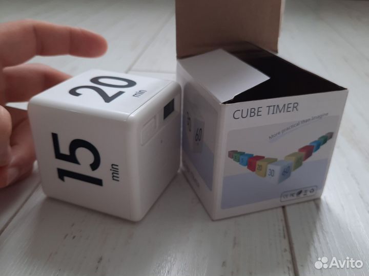 Таймер кубик с датчиком гравитации