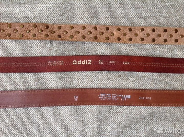 Кожаные ремни, Италия