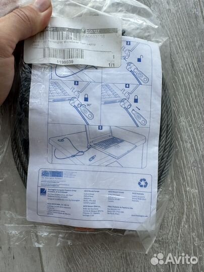 Замок для ноутбука Kensington MicroSaver с ключом