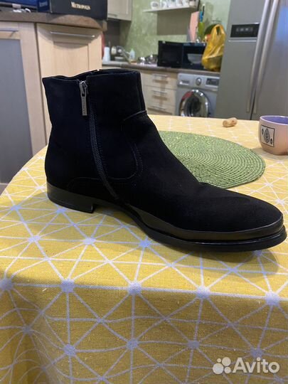 Мужские,одевались 1 раз,зима,натуральные