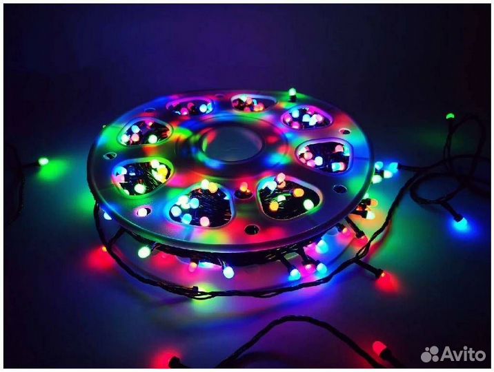 Гирлянда новогодняя на елку (4-ех размеров)