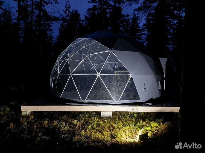 Глэмпинг / геокупол / сфера