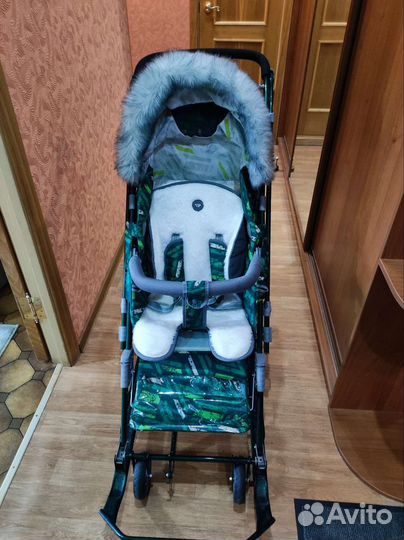 Санки коляска nika