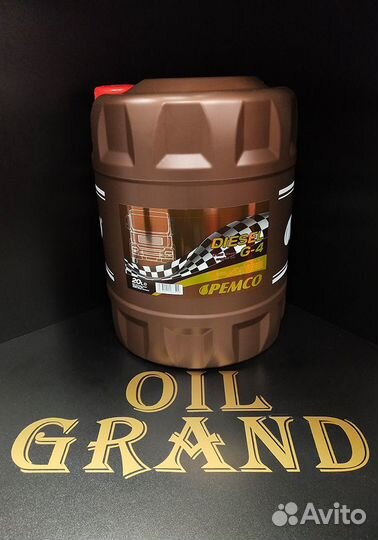 Масло Моторное pemco diesel G-4 15W40 shpd, 20л