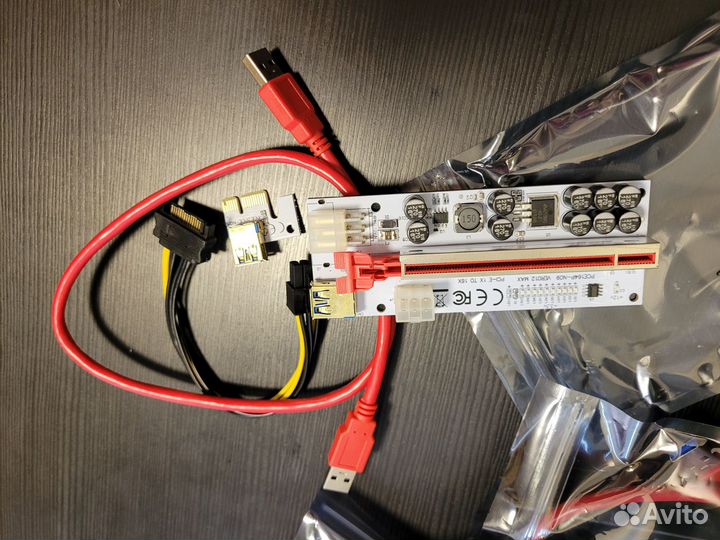 Райзер для видеокарт pcie x1 x16 v.012 max