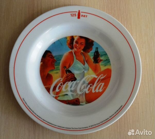 Тарелки юбилейные Coca-Cola
