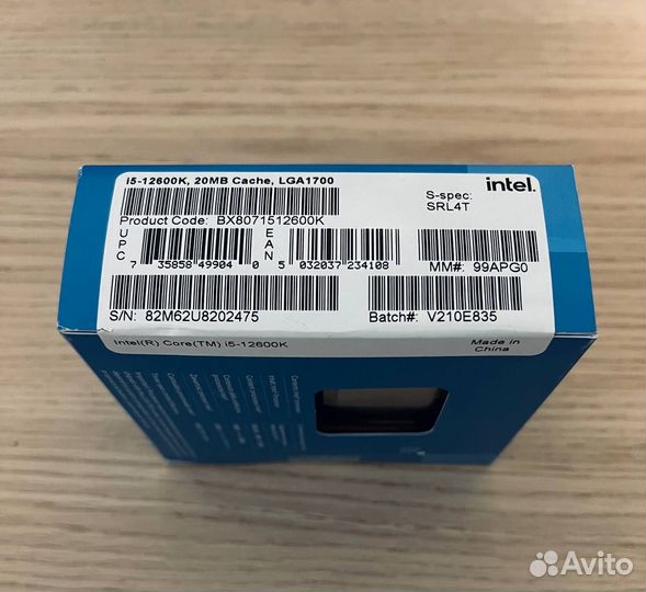 Процессор Intel Core I5-12600K BOX