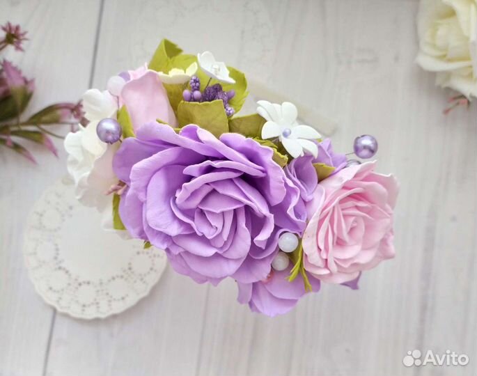 Ободок ручной работы