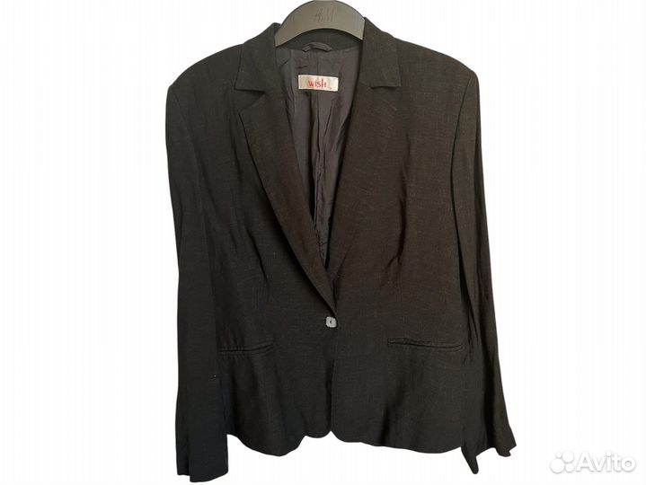 Пиджак жакет вискоза/лен, 46 размер