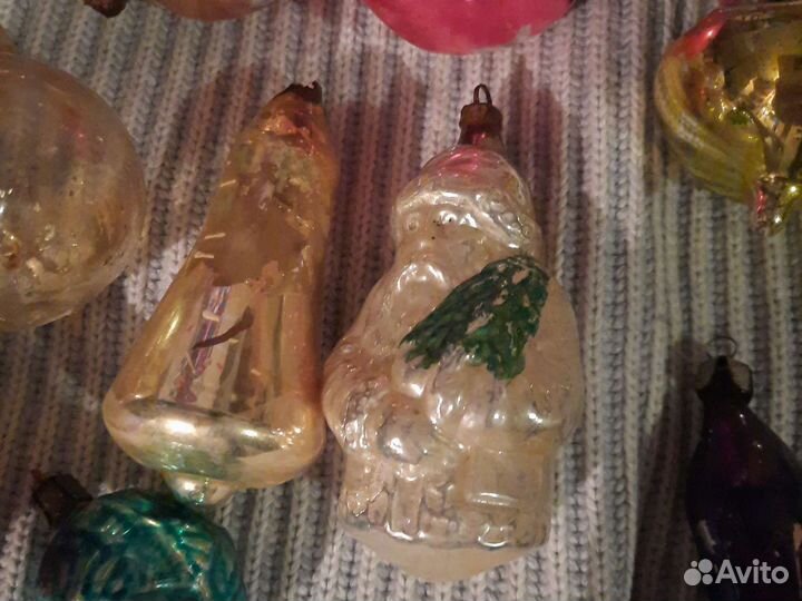 Елочные игрушки СССР