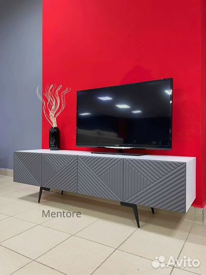 Тумба тв Bravo от мебельной фабрики (графит)