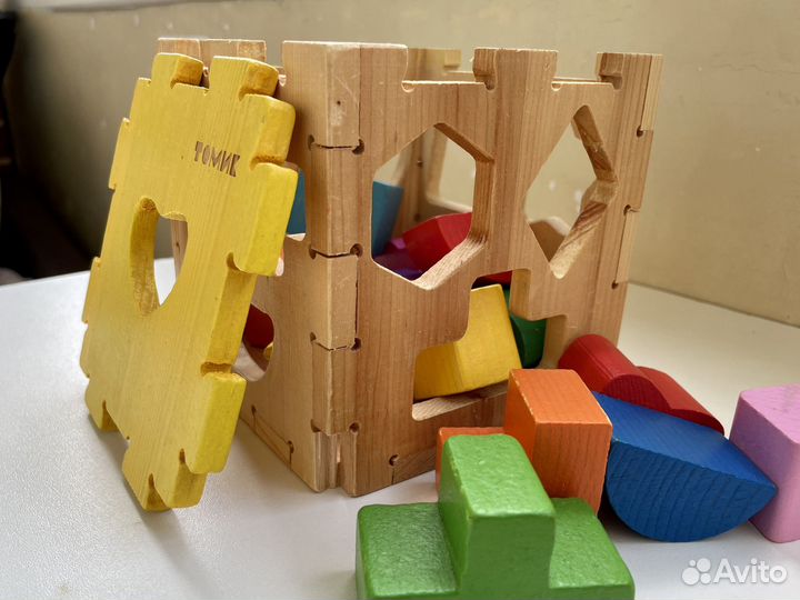 Развивающие игры из дерева