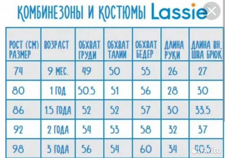 Полукомбинезон lassie 92