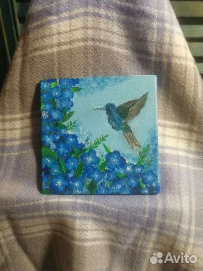 Картина акрилом на холсте