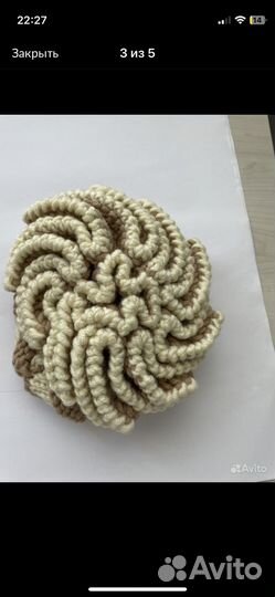 Комплект шапка и шарф женские