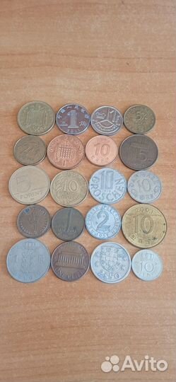 20 иностранных монет