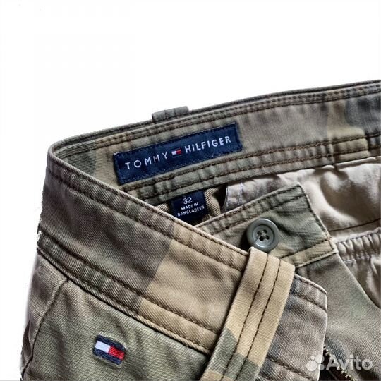 Камуфляжные Шорты Карго Tommy Hilfiger W32