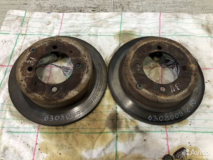 Диски тормозные задние Mitsubishi Lancer 9