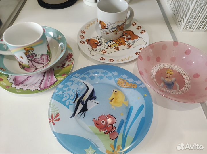 Набор детской столовой посуды