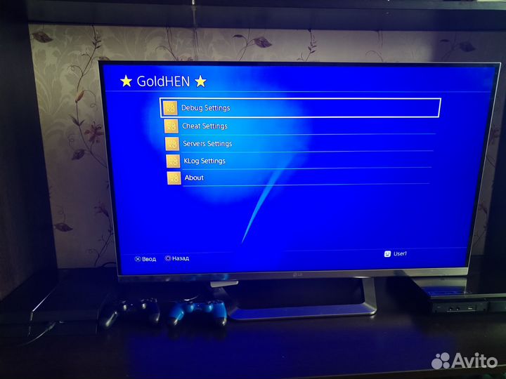 Sony PS4 goldhen прошитая