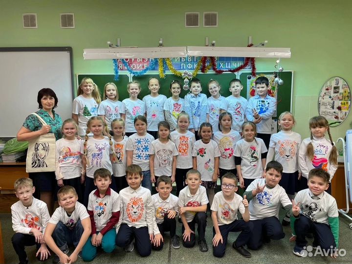 Мастер-класс по росписи футболок,шопперов,значков