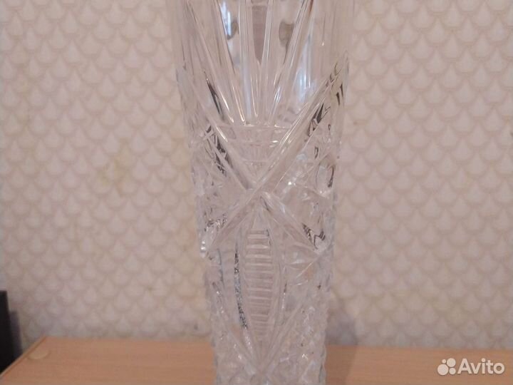Ваза подарочная хрустальная