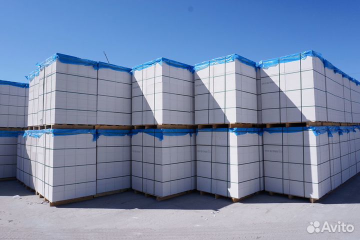 Газоблок газобетон Пораблок Коттедж доставка