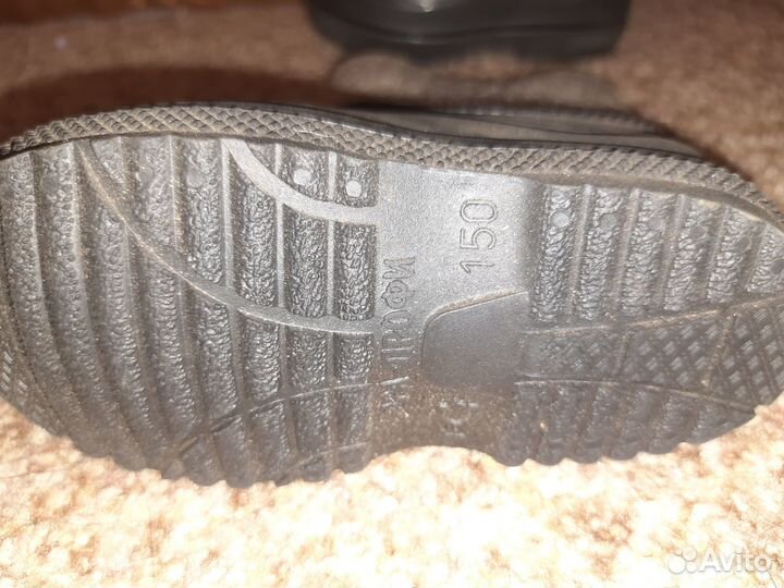 Валенки детские с калошами