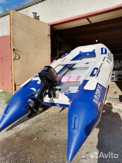 Лодка пвх Badger 390, плм, mercury ME 9.9 MH 169CC