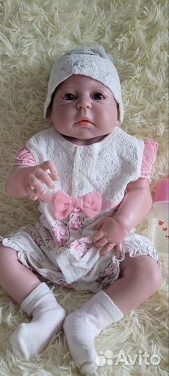 Куколка Реборн виниловая (девочка)
