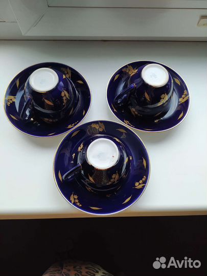 Чайная пара лфз cobalt