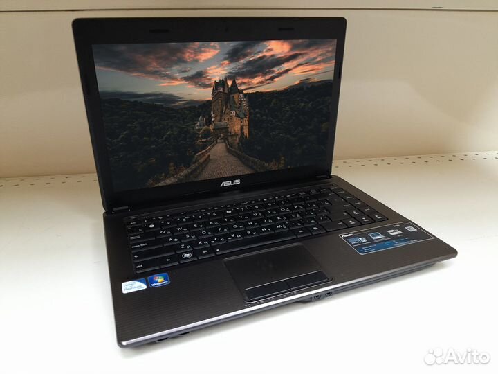 Ноутбук Asus / Intel / 4Gb / Intel HD / дo 8Gb+SSD