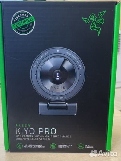 Web-камера razer Kiyo Pro