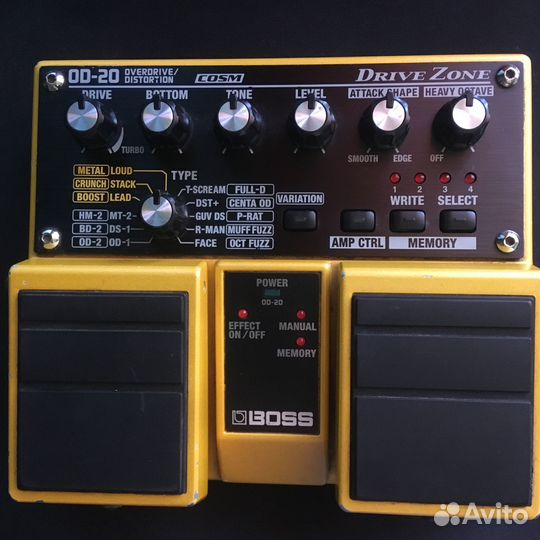 Педаль эффектов для гитары boss-OD20