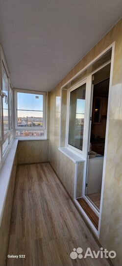 Внутренняя отделка балконов/остекление