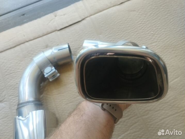 Насадки для двойного глушителя Volvo S60, V60