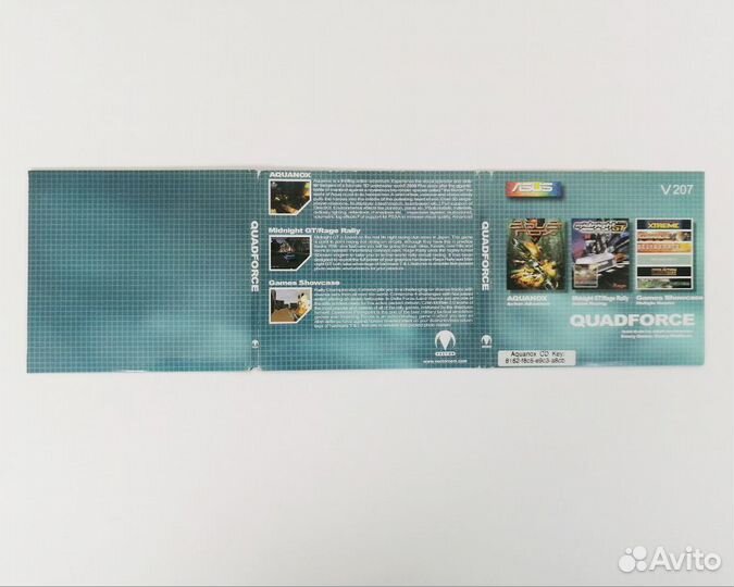 Набор игр QuadForce 3 диска Aquanox Mudnight GT Ra